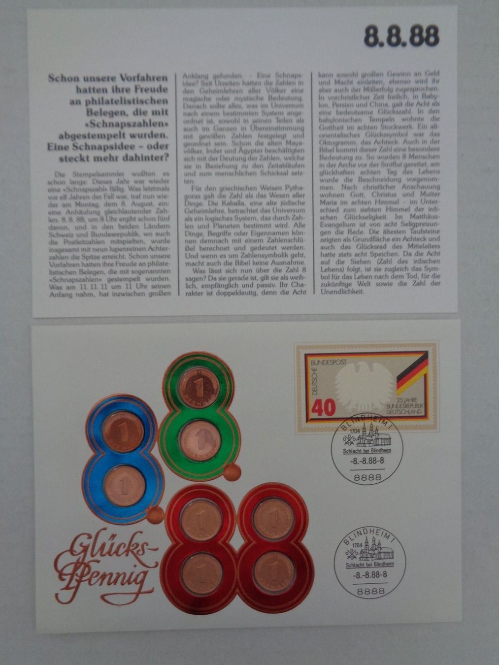 Toutes les monnaies: Münzbrief - Glückspfennig – Neuf (Voir description) à Chur par omonia