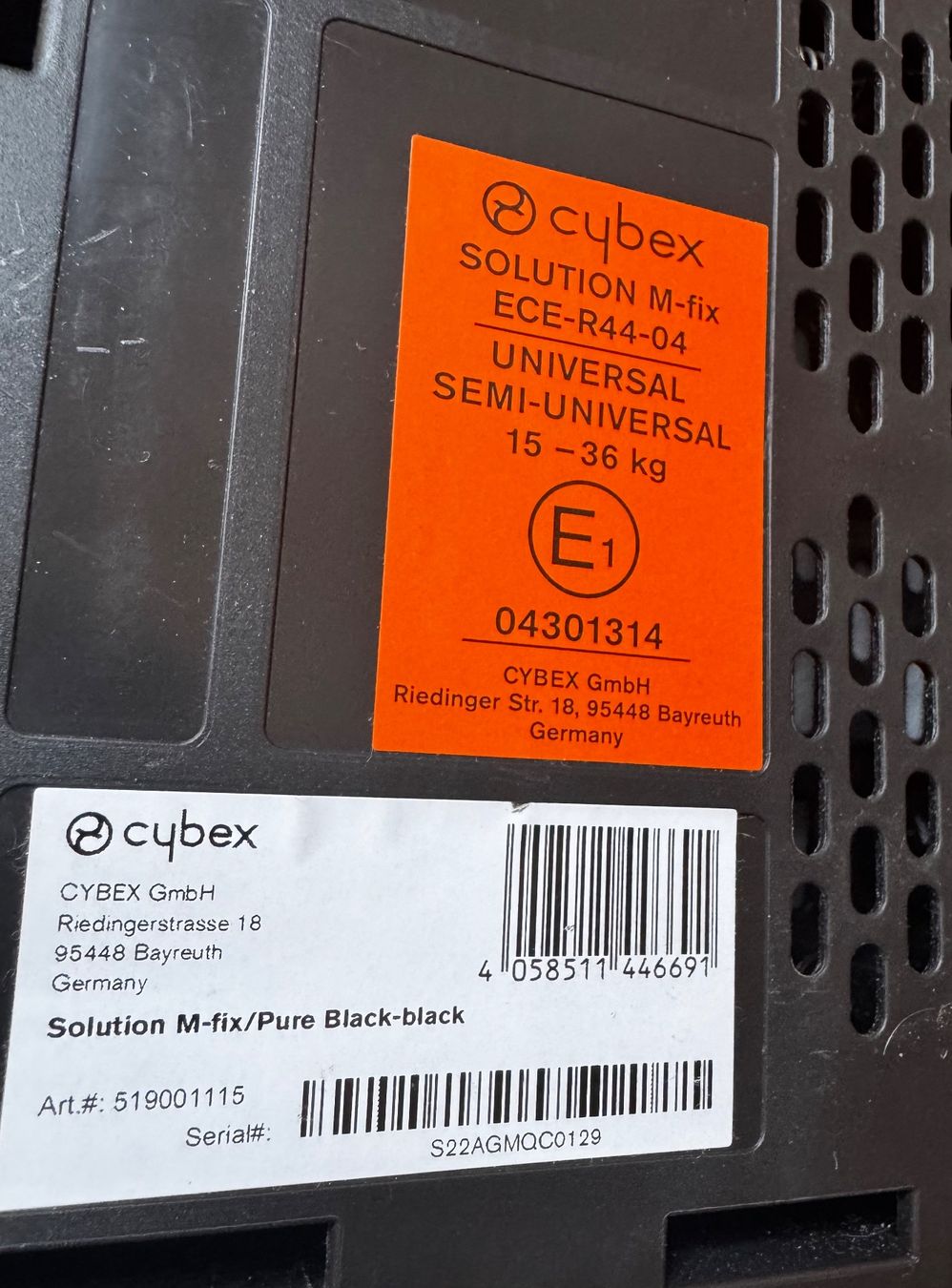 Cybex Sièges auto: Cybex Solution M-fix – D'occasion à Münchenbuchsee par fdr_w59r 2