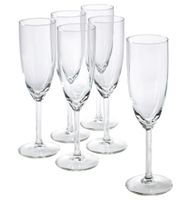 180 Stück - SVALKA Sektglas, Klarglas, 21 cl - IKEA
