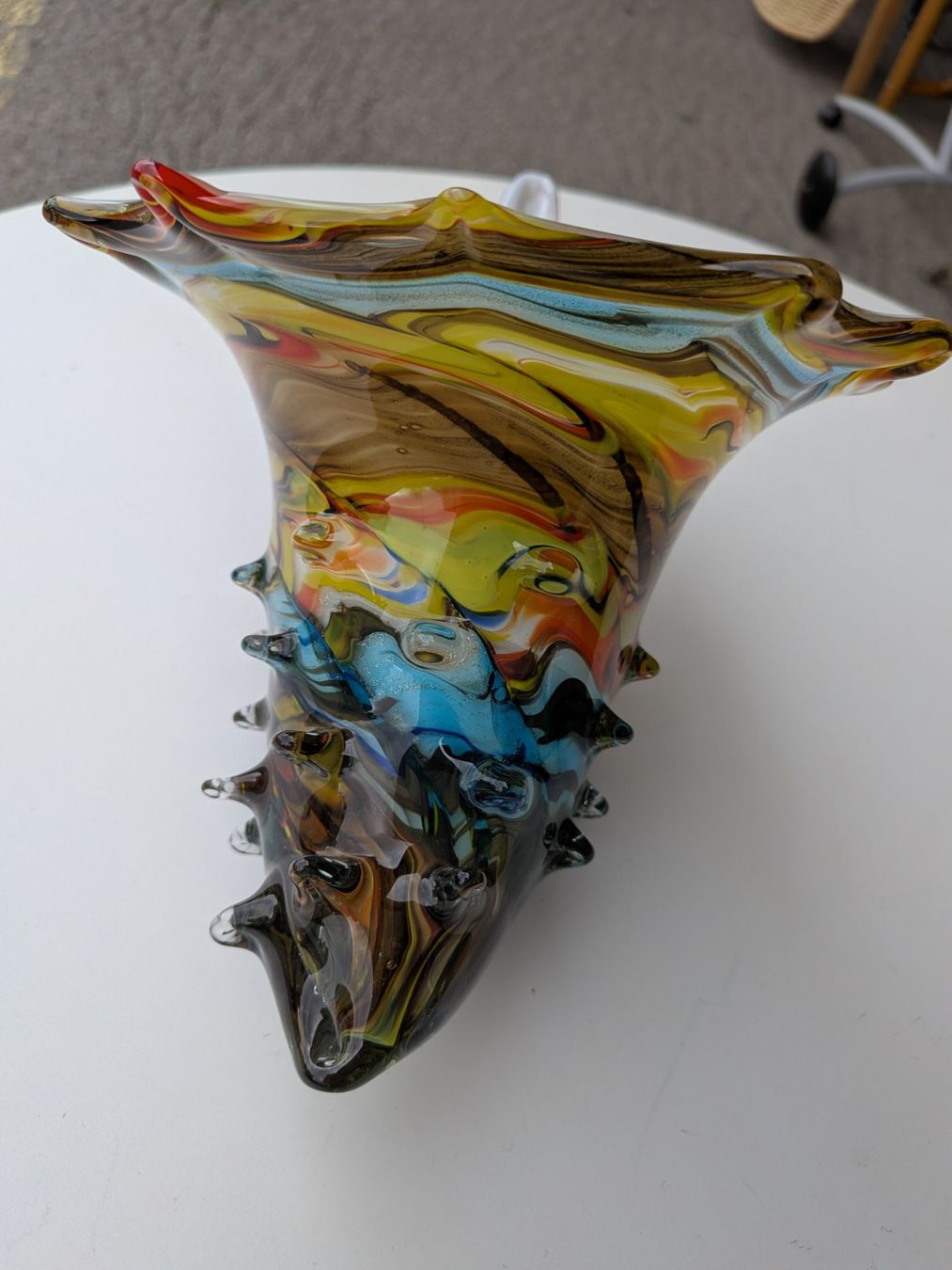 Murano Ciotole: Murano Muschelvase oder Schale – Usato da Emmen venduto da magelan 1