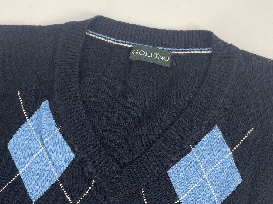 Maglioni & Felpe: Golfino Strick Weste Gr. 54 Argyle Muster – Usato da Auenstein venduto da moin. 2