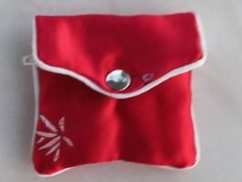 China Seiden Schmuck Tasche 6,5x6,5cm
