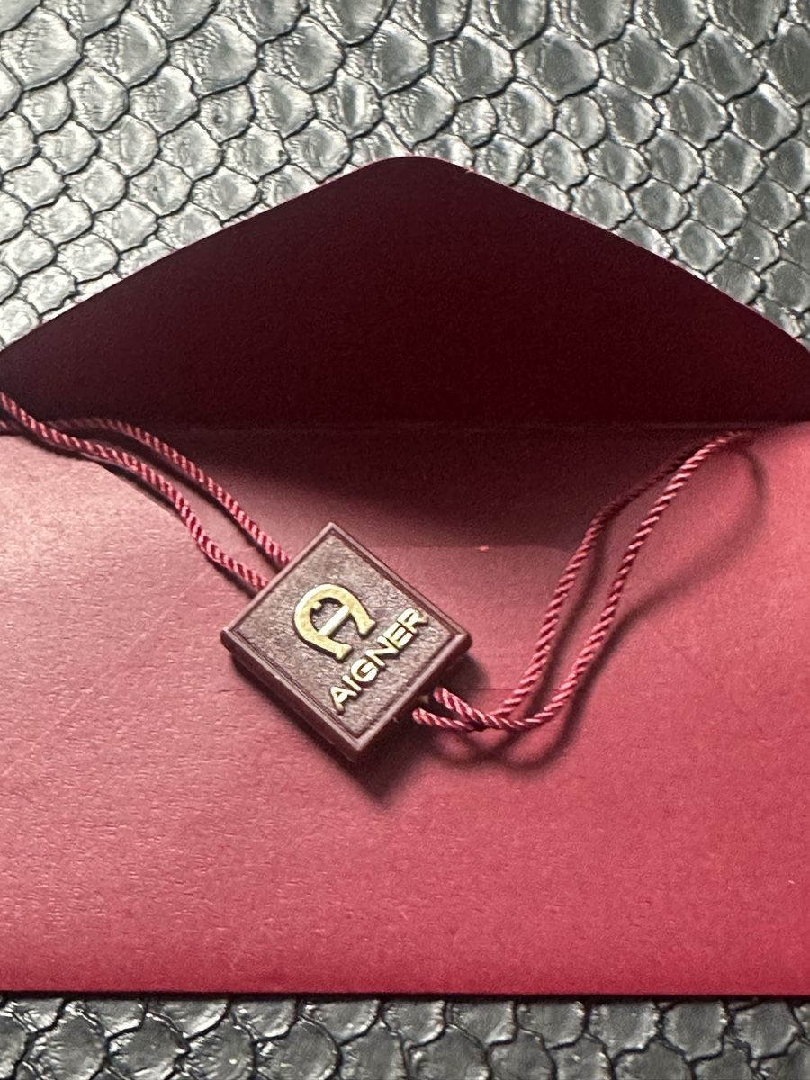 Aigner Borse da donna: Aigner Umhängetasche  /grau mit Logo-Muster, neu – Nuovo e nell'imballaggio originale da Wettswil venduto da haddy91 7