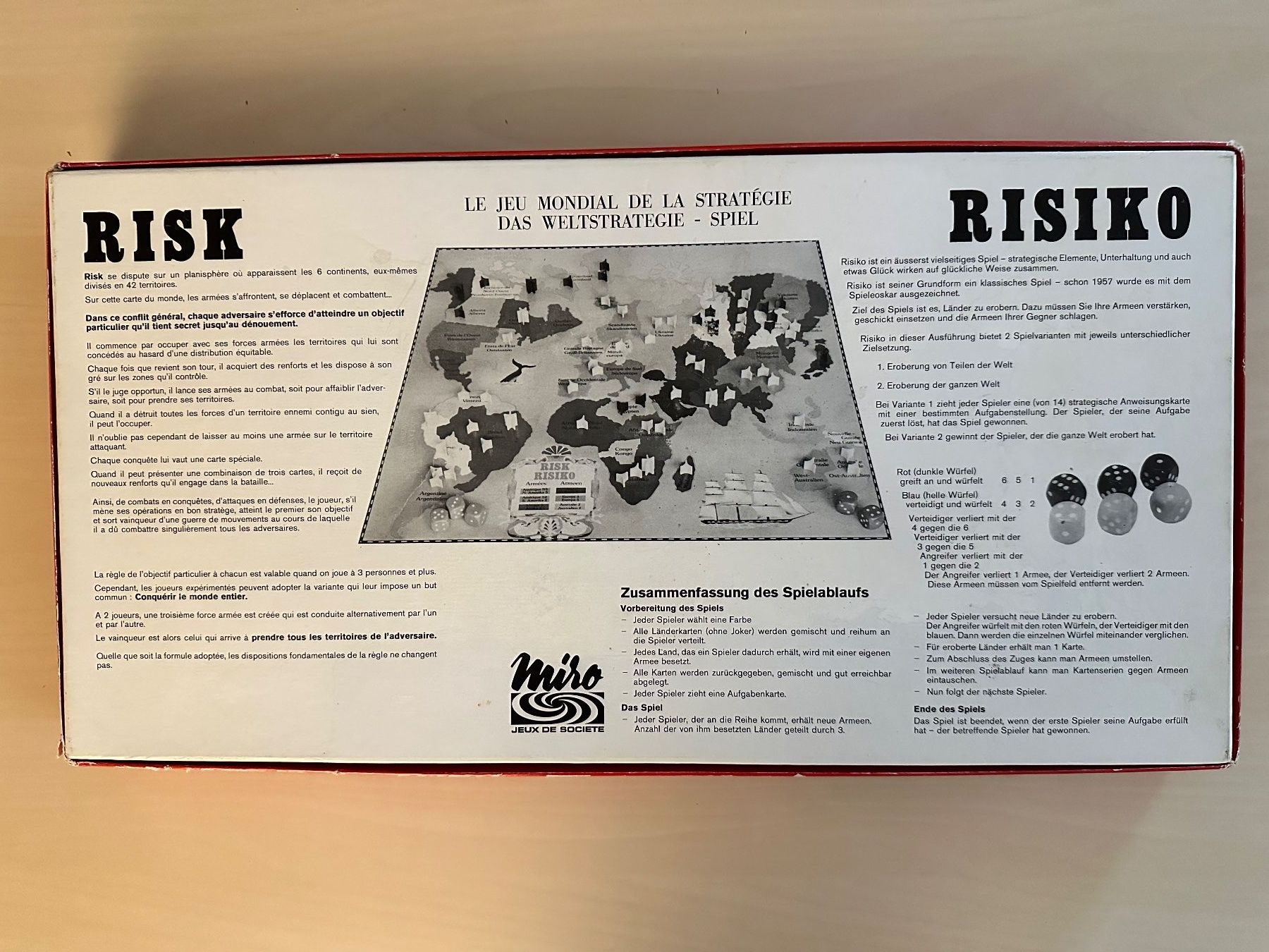 Parker Giochi: Das Weltstrategie-Spiel RISIKO – Usato da Bülach venduto da Jubet 1