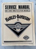 HARLEY-DAVIDSON Service Manual 1991 and 1992 FLT/FXR Models
