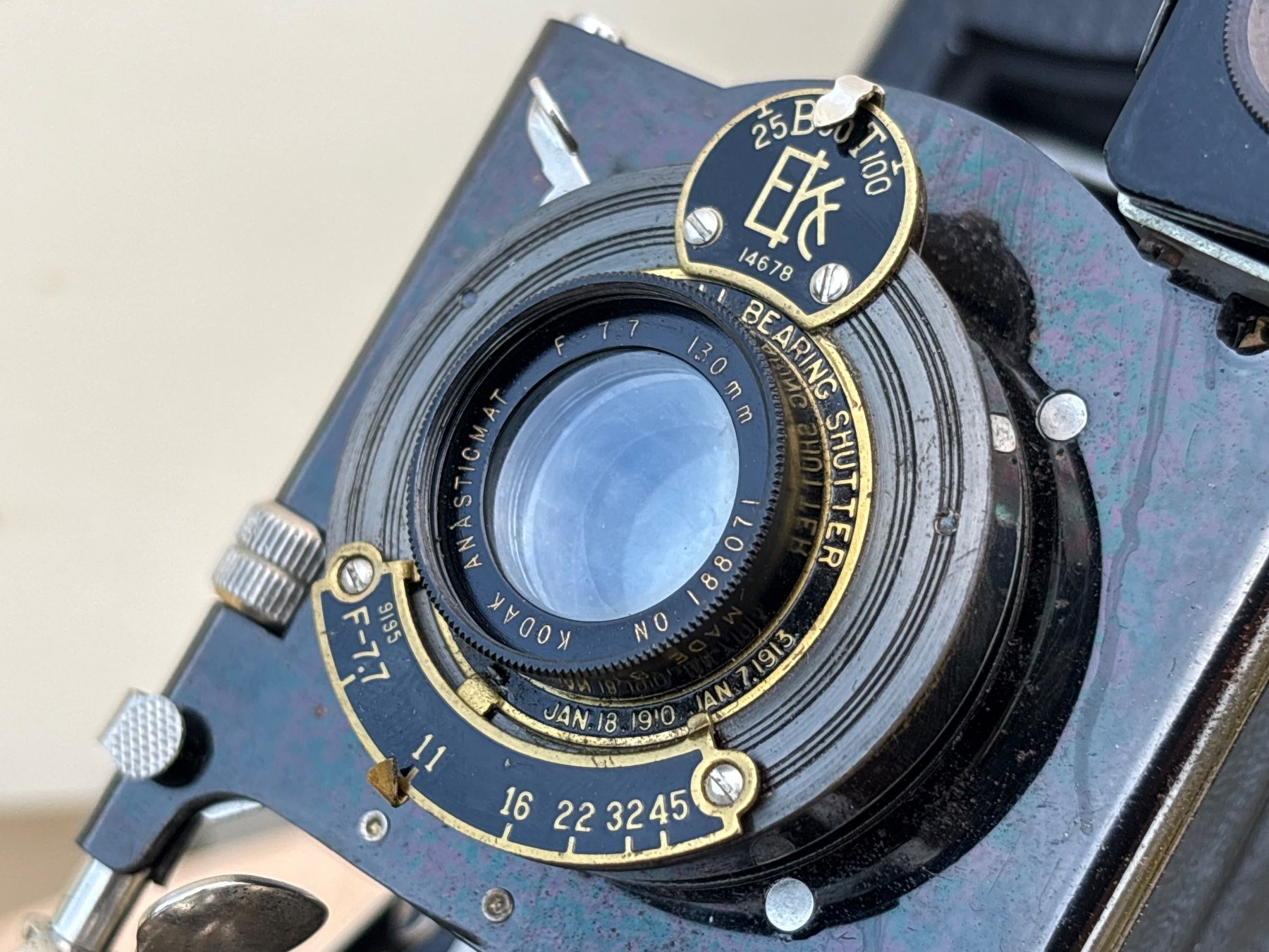 Kodak Fotocamera: antike Kodak No. 3 Autographic Kamera – Usato da Feldbach venduto da Olive1 4