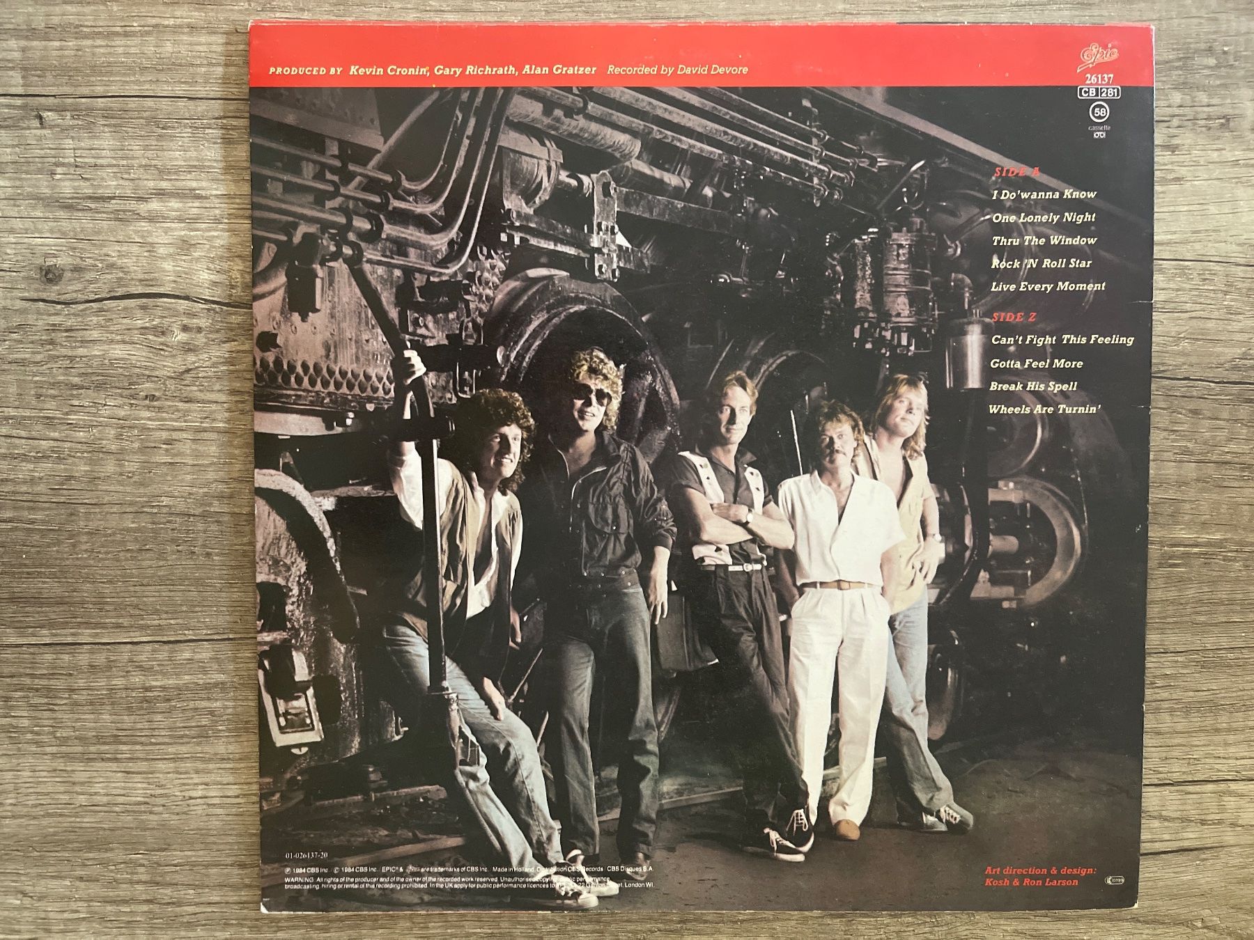 Dischi in vinile: A363/REO Speedwagon - Wheels are turnin' – Usato da Frutigen venduto da Philippe_jsp 1