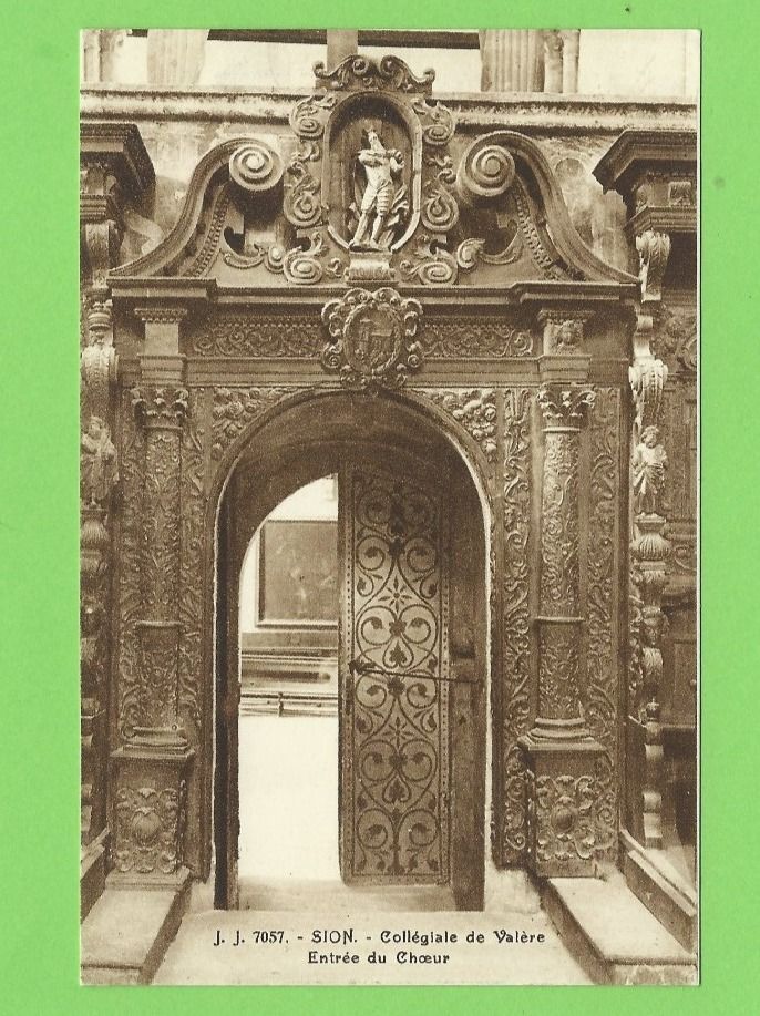Cartoline postali: Sion, Collegiale de Valere – Nuovo (secondo la descrizione) da Zürich venduto da t24_de