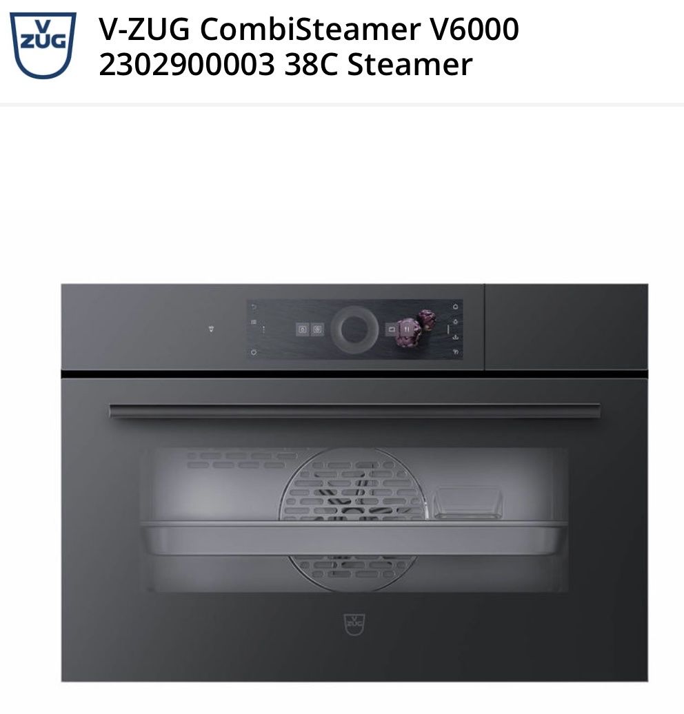 V-ZUG CombiSteamer V6000 38C Ch Norm / 2 Jahre Garantie (Neu und ...