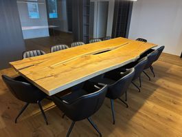 Grossartiger Design Konferenztisch, Neuwertig,  Wunderschön