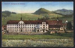 Appenzell, Kollegium St. Antonius mit bl