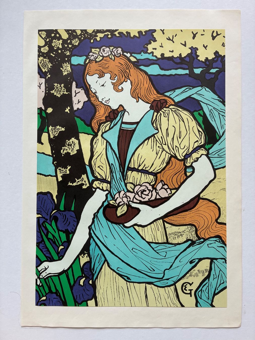Grafica & Litografie: Zwei hochwertige Jugendstil-Poster, Grasset Eugène – Usato da Zürich venduto da 718zzQk99 5