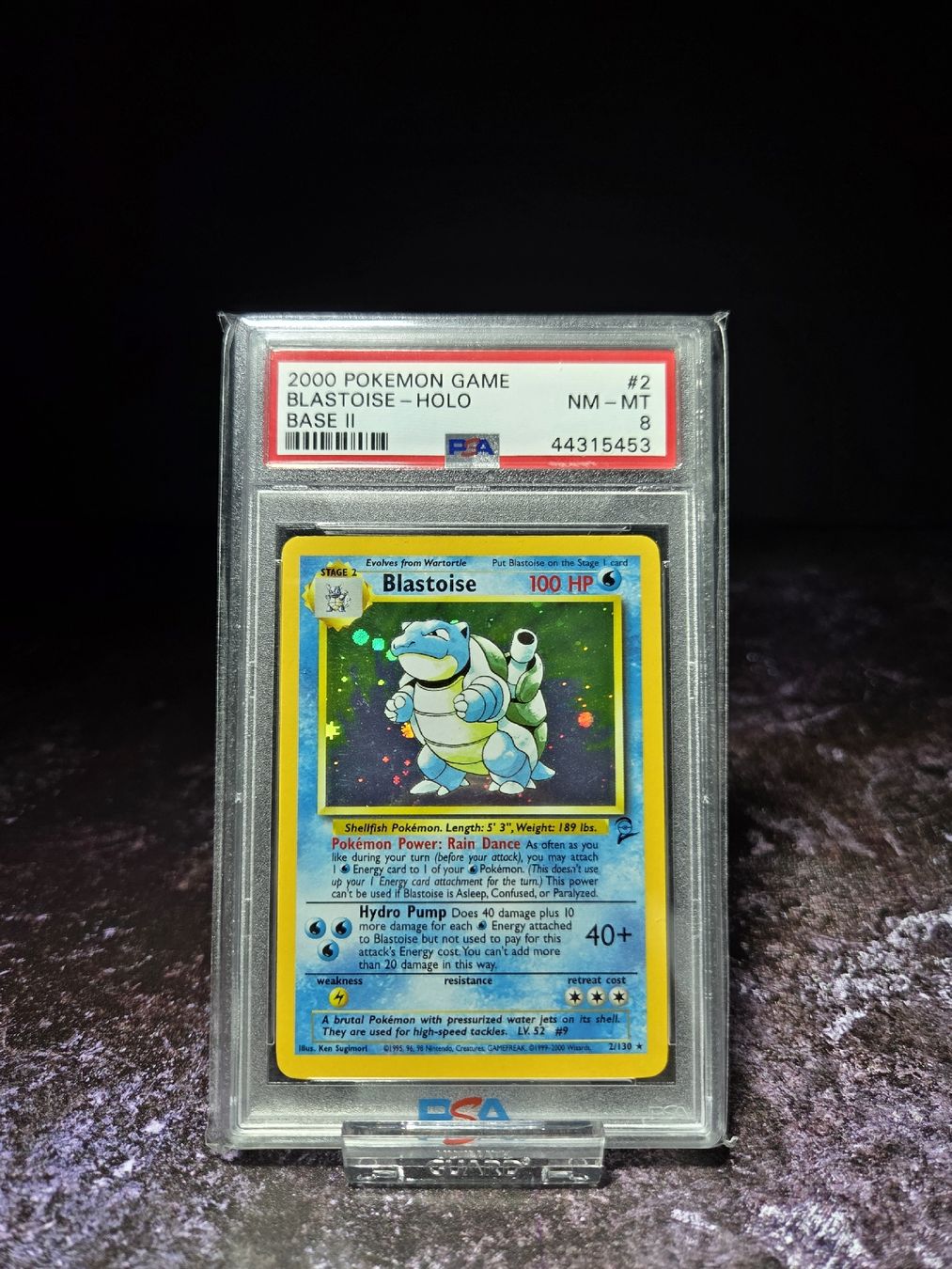Pokémon Carte collezionabili: Charizard Blastoise Venusaur Holo Base 2 PSA 8 EN (2000) – Usato da Lauerz venduto da gp9_zt9k 6