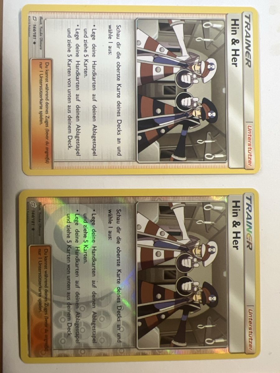 Pokémon Carte collezionabili: Hin&Her Pokémon  – Usato da Frauenfeld venduto da mwguv