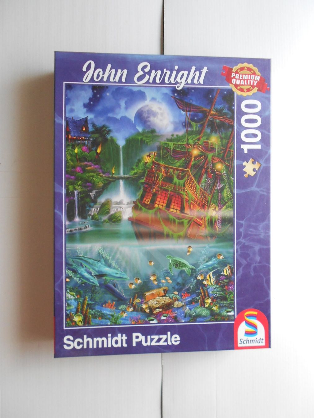Puzzle: Schmidt Puzzle John Enright Versunkener Schatz1000 Teile – Usato da Wettingen venduto da Andromeda26