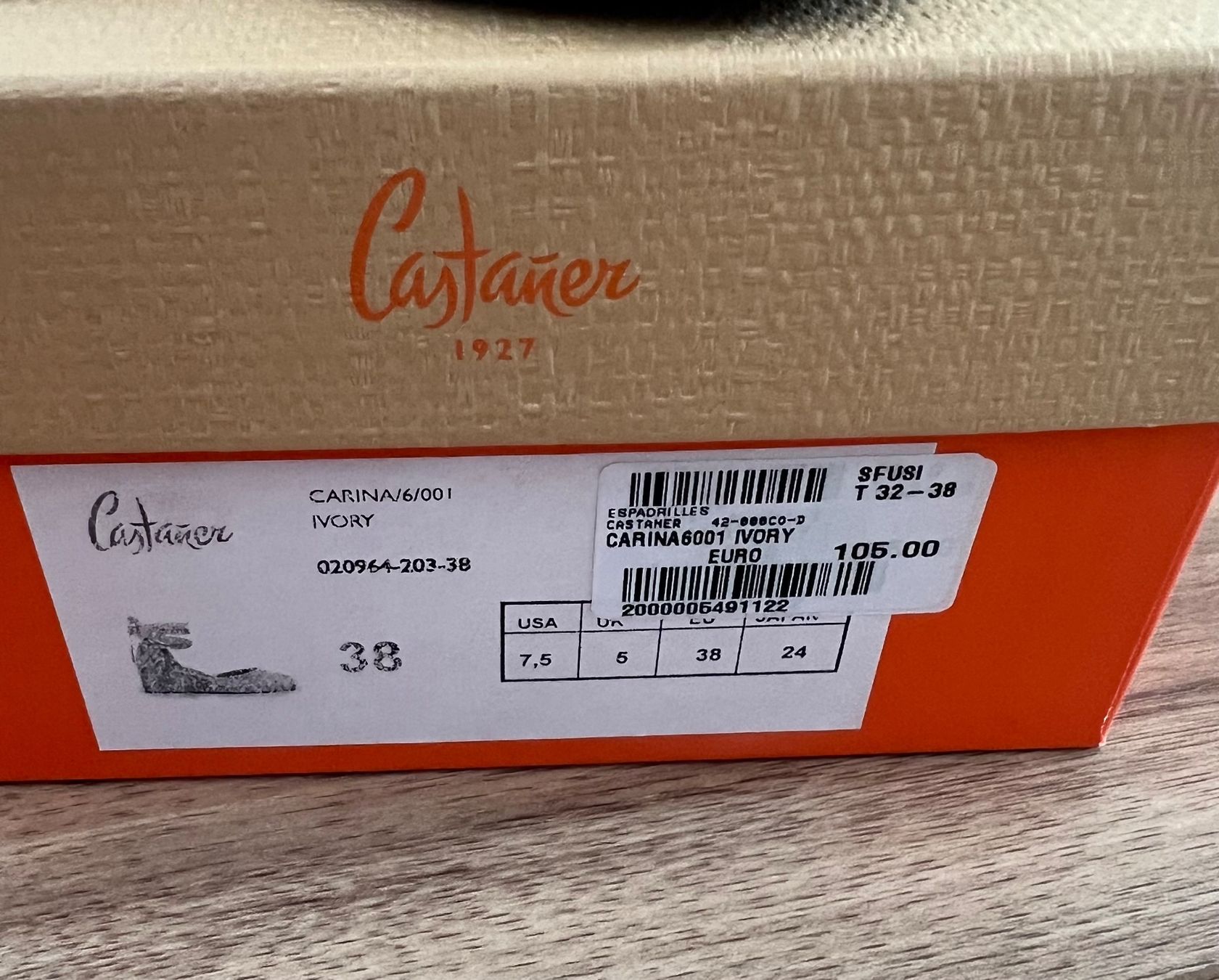 Scarpe da donna: Castaner Espadrilles , size 38, very good condition – Usato da Arzier Le Muids venduto da oma_w5bq 2