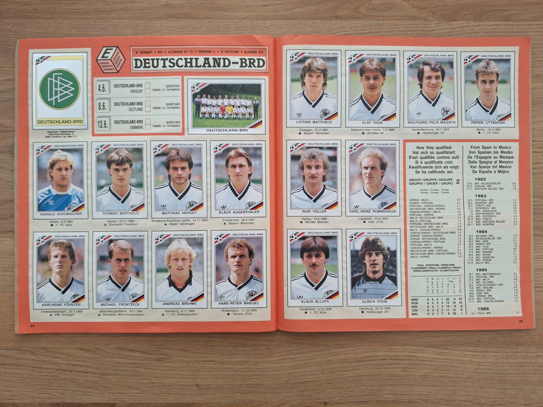 Panini Alben: PANINI WORLD CUP 1986 – Gebraucht aus St. Gallen von Matrix023 7