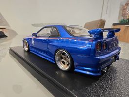 AUTOart 1:18 Nissan Skyline GT-R R34 Nismo R-Tune Custom
