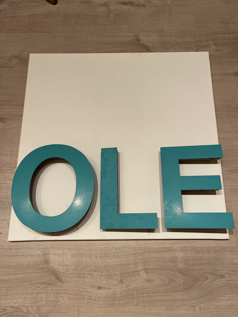 Toutes les décorations: Alublech-Buchstabe O – D'occasion à Thalwil par alfons03 3