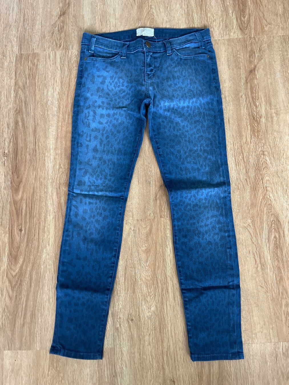 Jeans: Designer Jeans Grösse 38 Current Elliot blauer Leopard – D'occasion à Nussbaumen AG par HelenaDavid1910 1