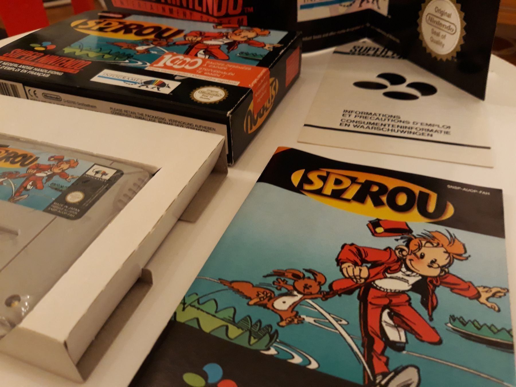 Nintendo Giochi: Spirou Super Nintendo SNES Spiel OVP – Usato da Aarau venduto da Kaesekuchen2000 3