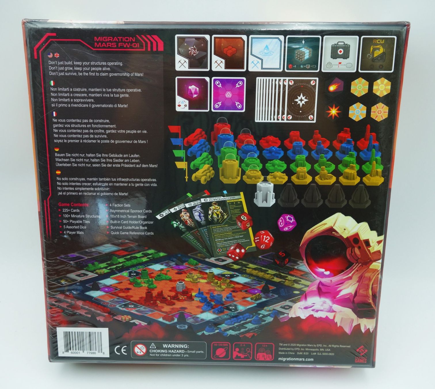 Spiele: Migration Mars, Spiel von Enhance Games, neu – Neu und originalverpackt aus Wil SG von Donaldus 5