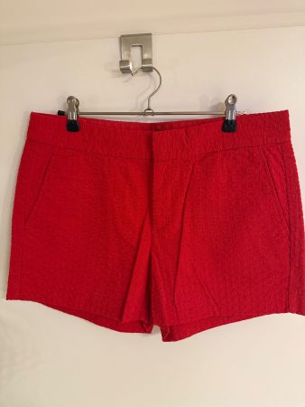 BANANA REPUBLIC DAMEN SHORTS ROT GR. M-L