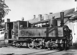 Garsten (AT) Schmalspur Dampflok ÖBB 298.14 von Krauss Linz