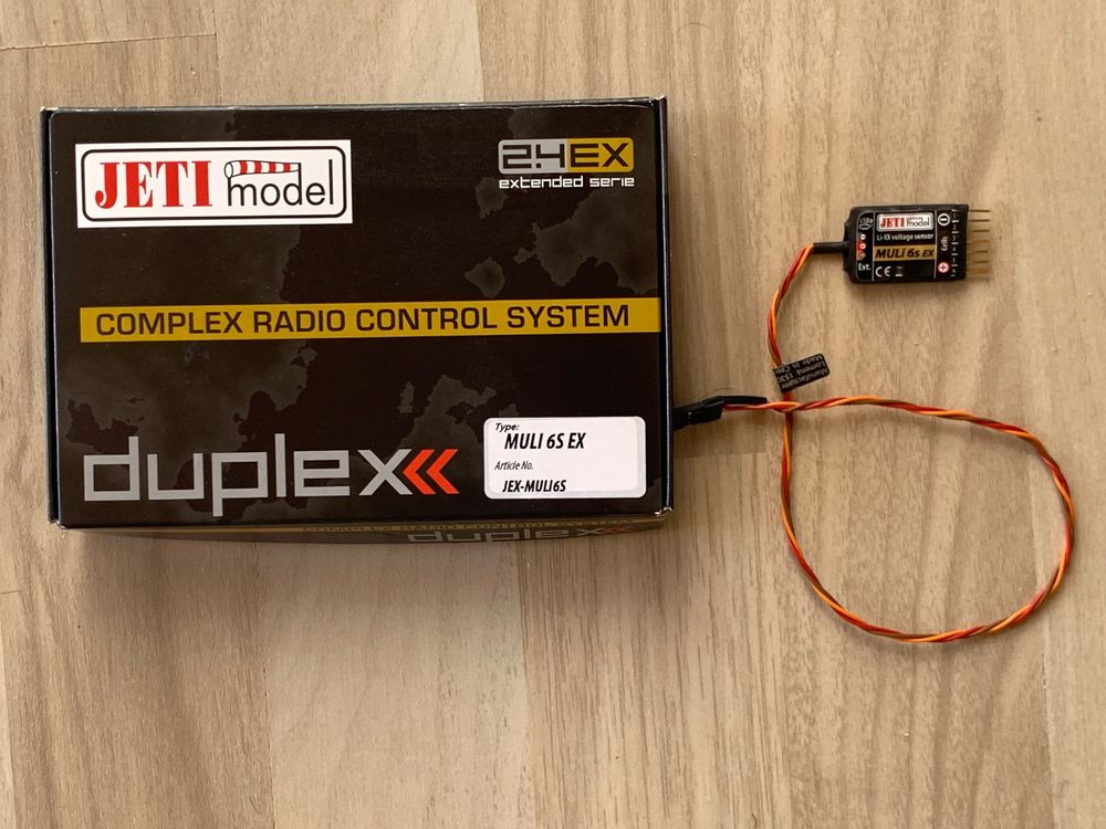 JETI MULI6S Telemetrie-Spannungssensor bis 6S LiPo (Neu (gemäss ...