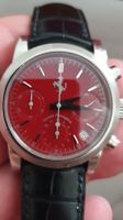 Montre Girard-Perregaux chronographe cadran rouge 