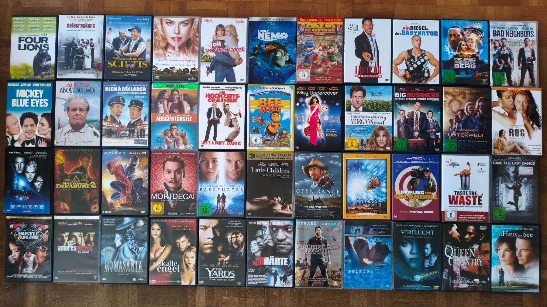 Tutti i DVDs: 44 verschiedene DVDs (Versand möglich) – Usato da Schaffhausen venduto da philscardstore