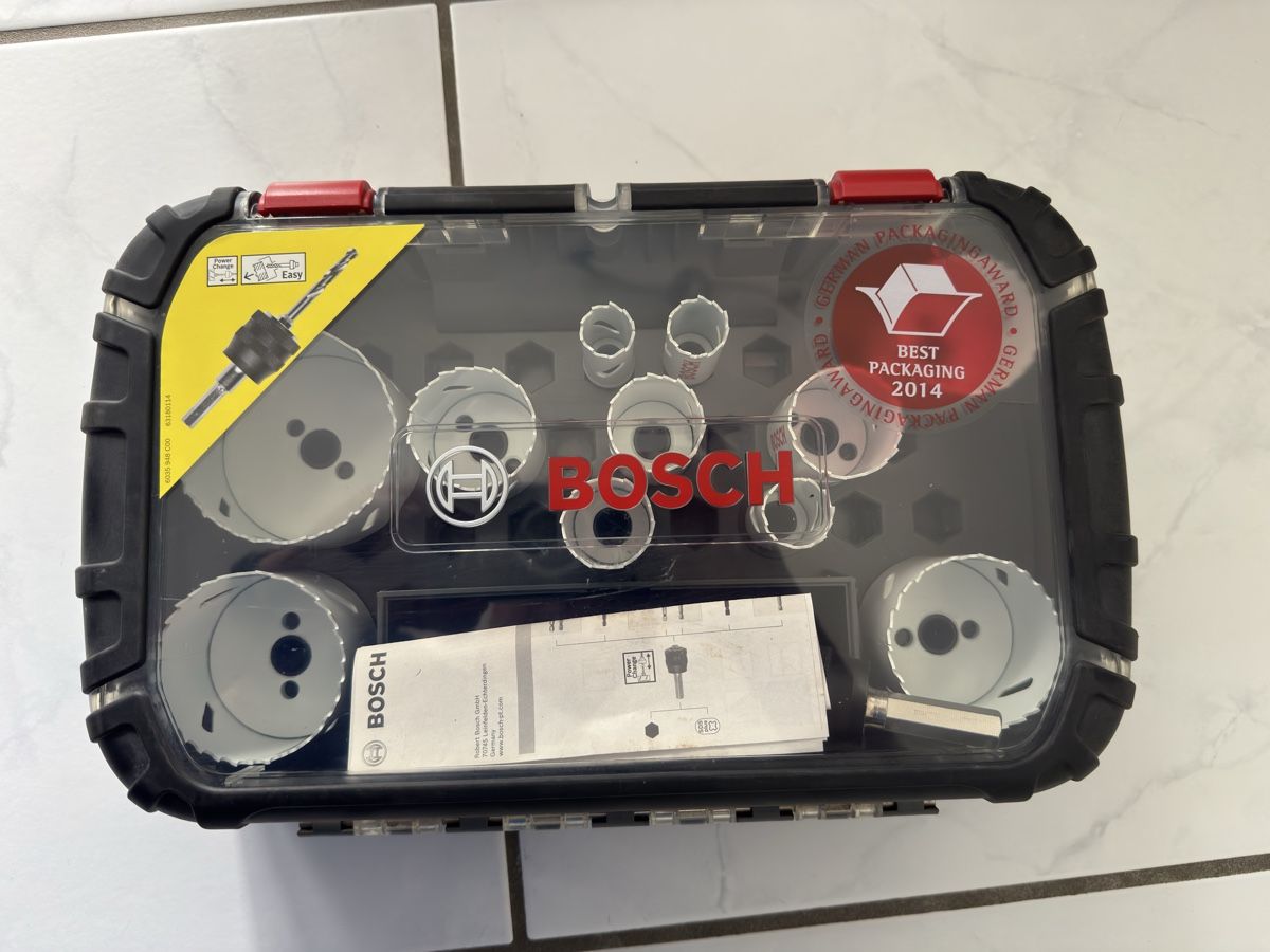 Bosch Alle Werkzeuge: Lochsagenset Bosch Wood+Metal – Gebraucht aus röschenz von Dave__