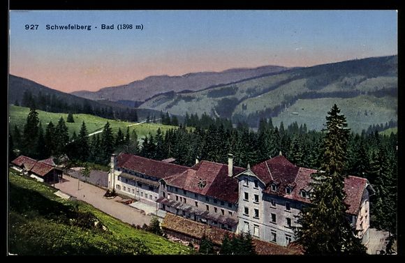 Cartoline postali: AK Schwefelberg, Bad – Usato da Berlin venduto da bartko-reher