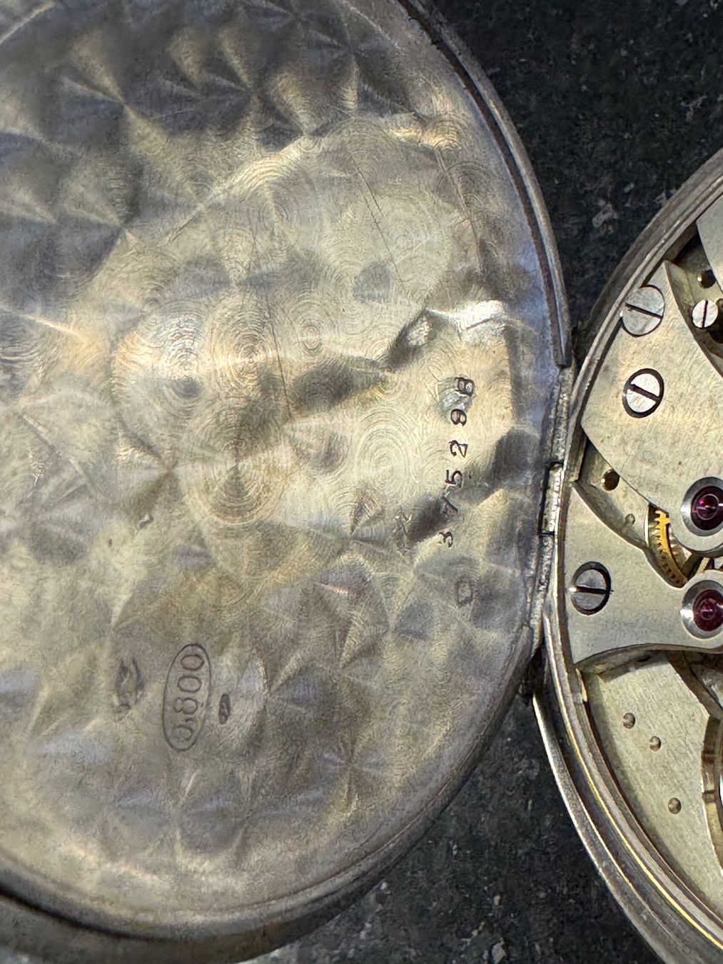 Orologi: Taschen Uhr 800 er Silber – Usato da Flawil venduto da ser_mm6g 3