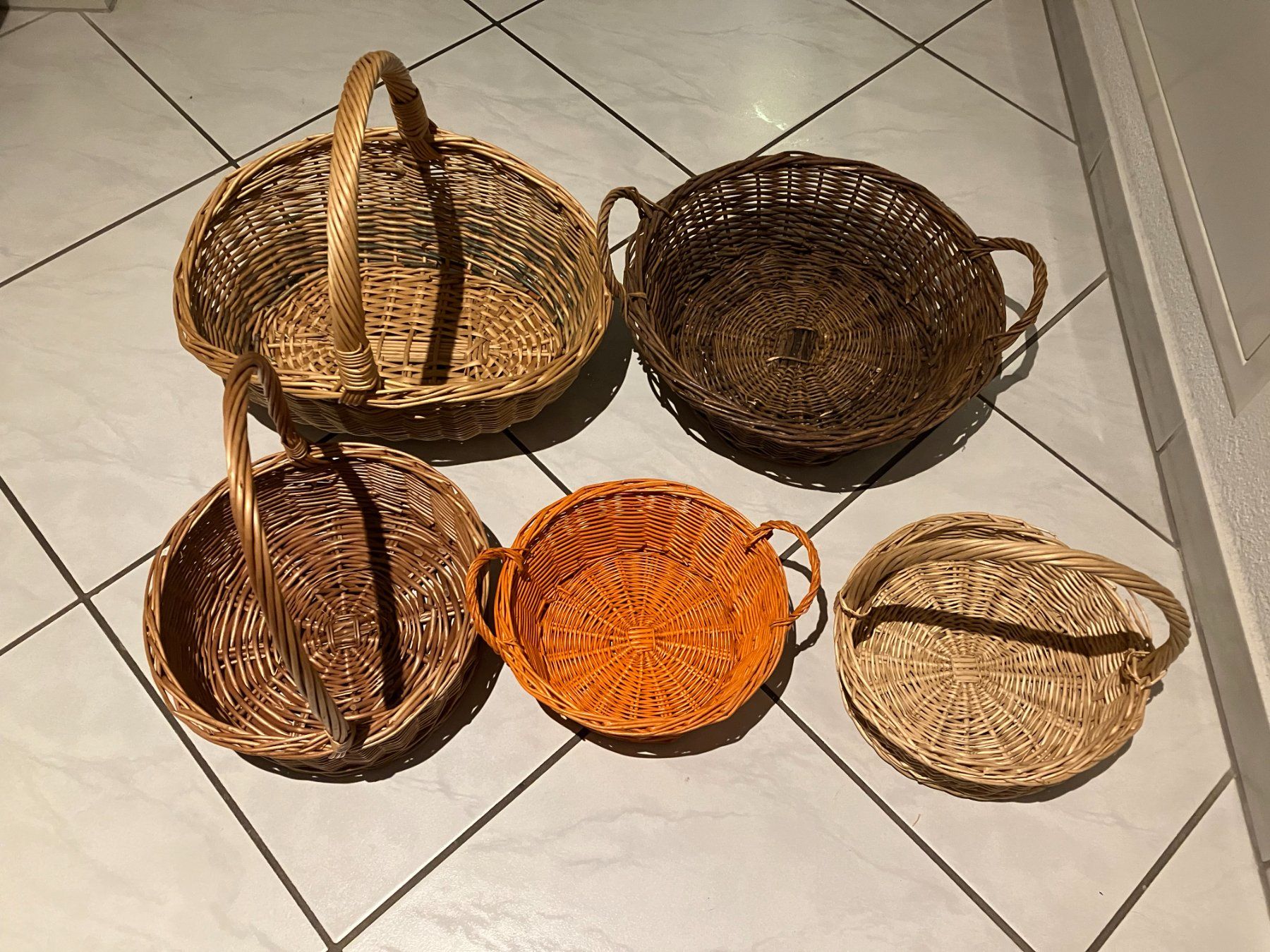 Altro per la casa: Früchtekörbe, Geschenkkörbe, Allzweckkörbe – Usato da winterthur venduto da egga07