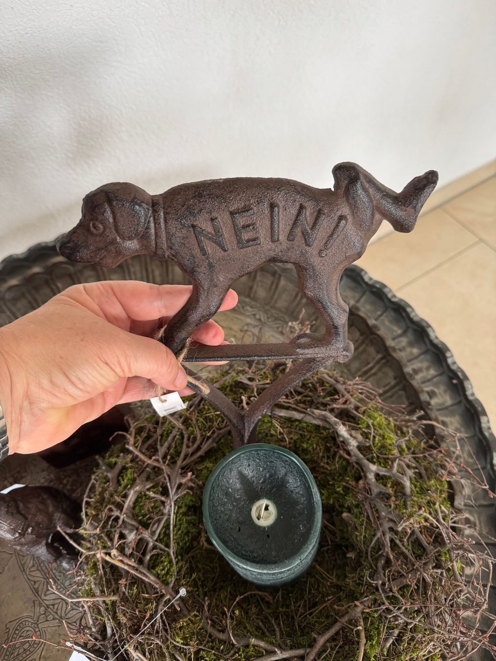 Schilder: Neu Gusseisen Hundeschild – Neu und originalverpackt aus Kirchdorf AG von coco123 5