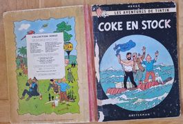 TINTIN - Coke en Stock - Edition 1958