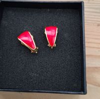 Ohrclips rot gold