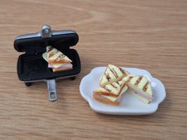 Puppenhaus Grill Sandwich Set