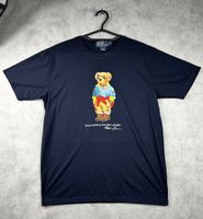 T-Shirt Ralph Lauren Bear Bleu - Taille S