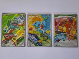 Pokémon first partner - Kanto starter - EN - ab 1.Fr