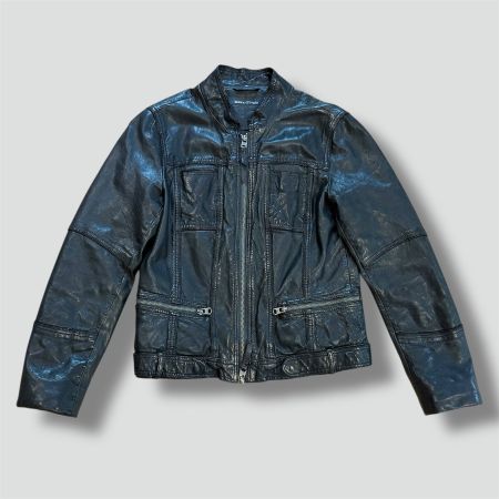 Marc'O Polo vintage black women's leather jacket Lederjacke