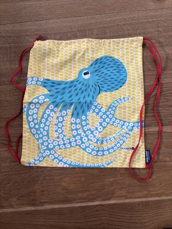 Stoffbeutel mit Oktopus 