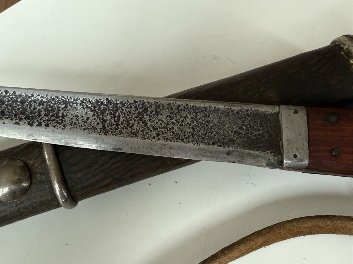 Besteck: Antikes Tibetisches Messer mit Feuerzeug – Gebraucht aus Wittnau von Rewachen 3