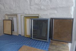 Lot Bilderrahmen - 9 Stück zu einem Preis