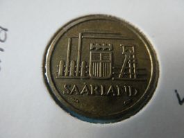Saarland 1954, 20 Franken