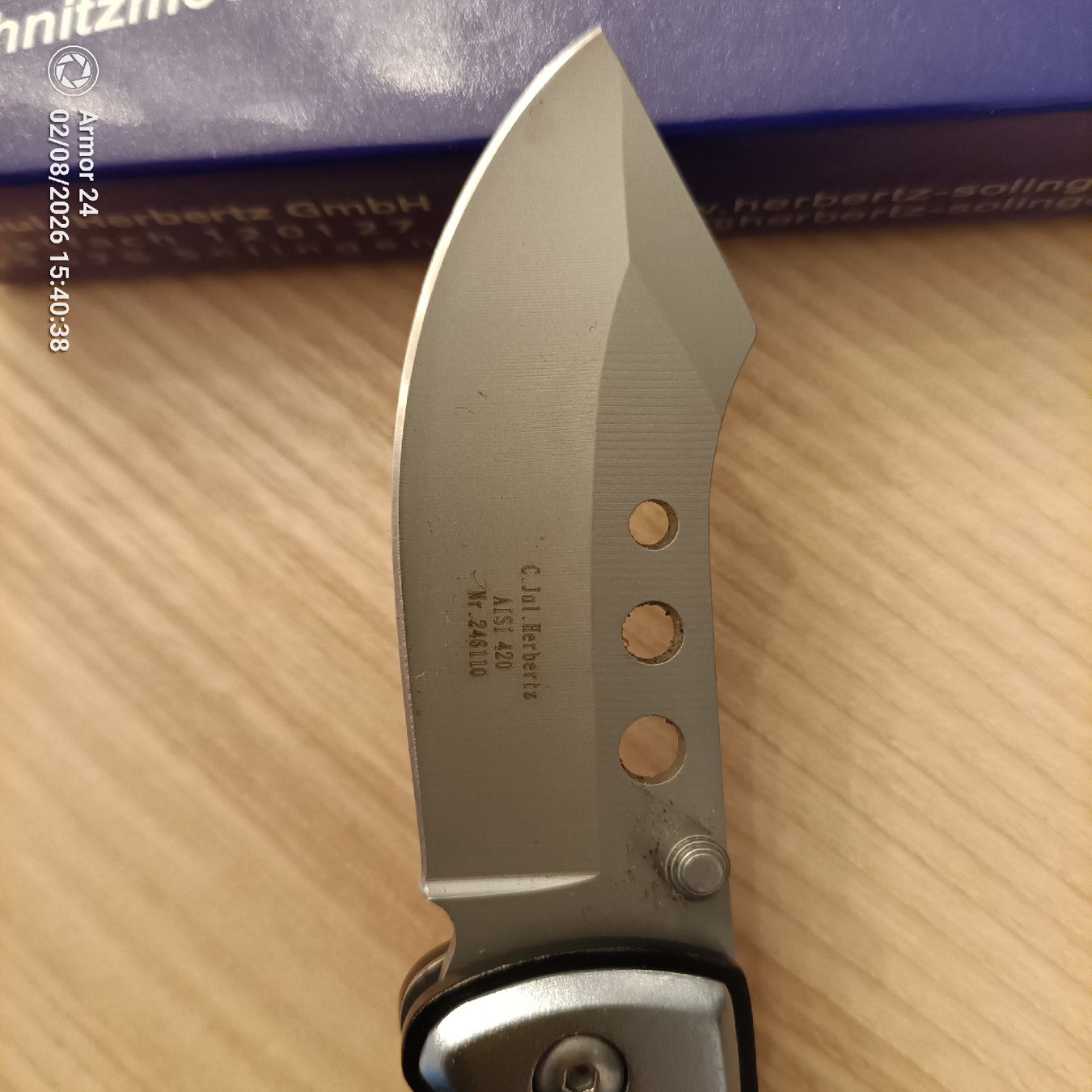 Herbertz Coltelli tascabile: Klappmesser Herbertz – Usato da Emmen venduto da Mocck 3