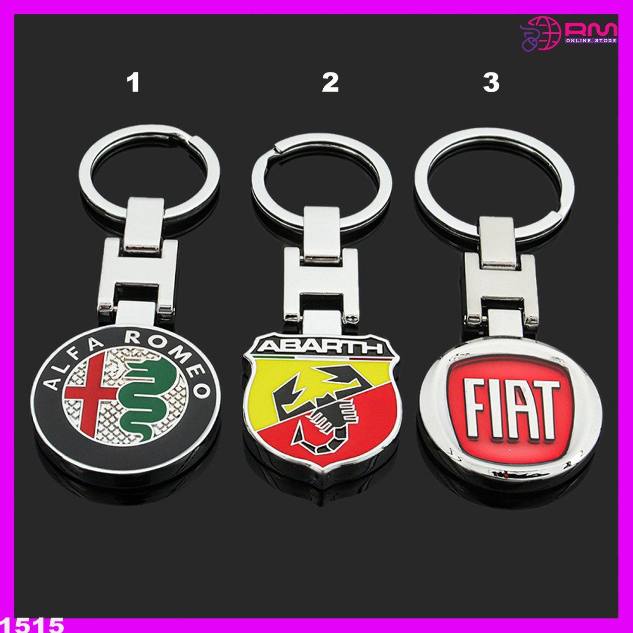 Abarth Portachiavi: FIAT Abarth Alfa Schlüsselbund – Nuovo e nell'imballaggio originale da Unterägeri venduto da RmOnline