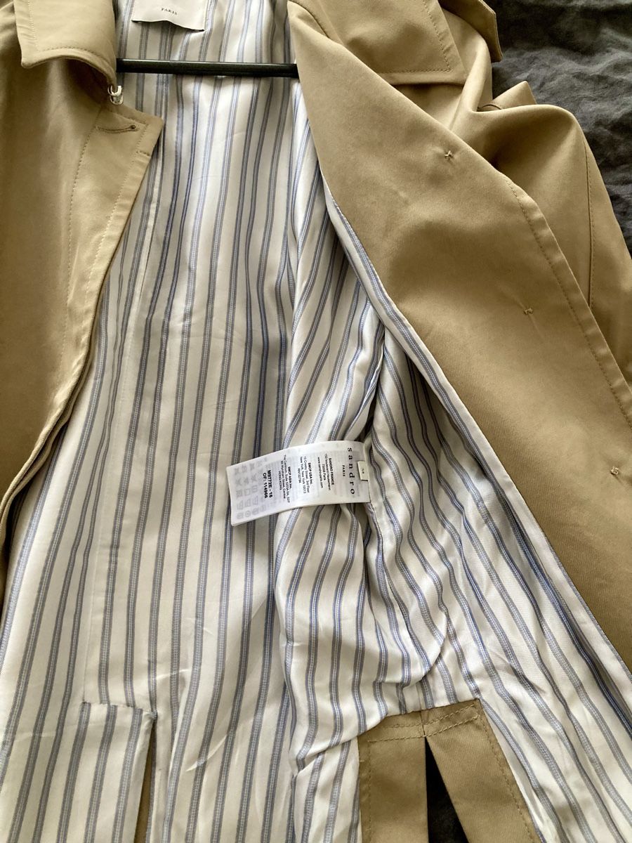 Sandro Mäntel: Sandro Paris Trenchcoat Grösse 34 – Gebraucht aus Zürich von -Marita- 3
