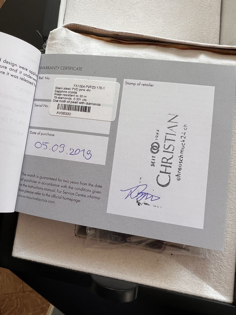Maurice Lacroix Uhren: Damen Uhr Maurice Lacroix – Gebraucht aus Solothurn von Brini06 5